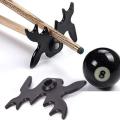 1/2/4pcs New Snooker Billiards Cue Rack Bridge Head Cross Antlers Rod Holder. 