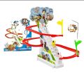 Paw patrol racing rack set battery operated music sound for babies and toddlers. 