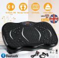 New Electric 3d Vibration Platform Exercise Machine Whole Body Workout Machine Fitness Adjustable Speed Remote Control With Touch Display Whole Body Workout Vibrating Fitness Platform Massager Loop Bands Home Training Equipment for Weight Loss Toning. 