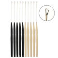 1Pcs Plastic Hair Extensions Tools Knitting Crochet Needles For Jumbo Braiding Twist Hair Weaving Dreadlock Micro Latch Hook. 