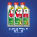 Castrol Activ 20w-40 4T 3X Protection For Motorcycle.. 