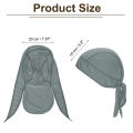 Uxcell Handkerchief Head Man Hat Cycling Running Sport Hat Sweat Wicking Cap for Dew Rag Breathable Cooling Helmet Liner Bandana.