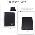 Anti-skid Coffee Tamper Mat Food Grade Silicone Pad Espresso Coffee Tamping Corner Black Thicken Mat. 