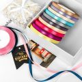 25 Yards 6 Mm Silk Satin Ribbons for Crafts Bow Handmade Accessories for Clothing Accessories and Hats DJIY. 