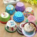Cup Cake Liners, Random 100 +- Pcs Cupcake Liner Baking Cups Cupcake Mold Paper Muffin Cases Cake Decorating Tools paper cups. 