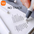 KHINSUN Press Retractable Pencil Eraser Correction Supplies Pen Style Pencil Writing School Supplies Stationery.