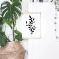 Garden Fence Large Flower Stencils-DIY Decoration,Giant Reusable Floral Stencil For Painting On Wood Walls Fence Pattern. 