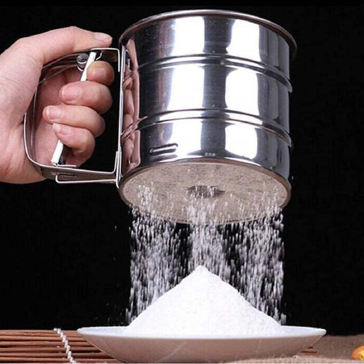 Flour%20Stainer%20Sifter%20Stainless%20Steel%20With%20Handle%20Hand%20Press%20Mesh%20Straining%20Cup%20For%20Baking%20Powder%20Sugar%20Filter%20Kitchen%20Tool%20(Capacity:%20250g)%20-%20Image%207