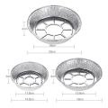 Air Fryer Aluminum Foil Pan Kitchen Supplies Food Containers Square Oven BBQ Tray Oil-proof Non-stick Kitchen Baking Tools.