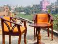 Coffee Chair Mahogany Woode.
