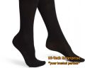 Long Leg Black Socks for Muslim Women Pa Muja Free Size Polyester. 