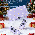 Suitable for Switch/OLED Joy-Con handle protective cover,silicone full-cover protective cover,Christmas theme style.