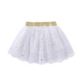 Children's Skirts For Girls Summer Cotton Lace Baby Mini Tutu Skirts Stars Glitter Dance Sequin Birthday Party Skirt for Kids.
