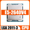 Used Xeon E5 2640V4 2.40GHZ 10-Core 25MB SmartCache E5-2640 V4 FCLGA2011-3 90W Xeon V4 Processor Support X99 Motherboard. 