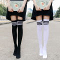 Ready to ship Japan student socks knee high socks knee high socks women Japanese style stockings over the knee. 
