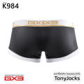 GX3 mens underwear dry sports basic boxer-black men's underwear tonyjocks black mega pad underwear men's underwear boxer sexy basic style boxer Japan. 