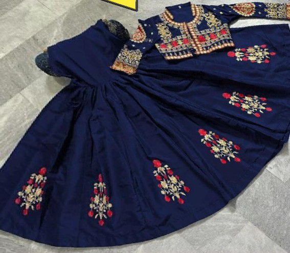 long maxi with separate koti for girls