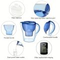 Portable 3.5L Household Water Filter Kettle with 3Filter Device Element Activated Carbon FilterTank KitchenDrinking WaterKettle. 