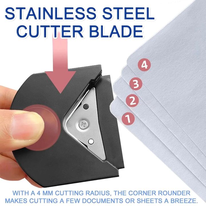4mm%20Radius%20Corner%20Rounder%20Punch%20Paper%20Corner%20Rounder%20Paper%20Hole%20Cutter%20for%20Photo%20Paper,Black%20-%20Image%202