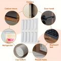 Anti-collision Stickers Household Door Handle Silicone Pad Wall Anti-collision Bumper Door Stop Mute Bar Table Corner Protector.
