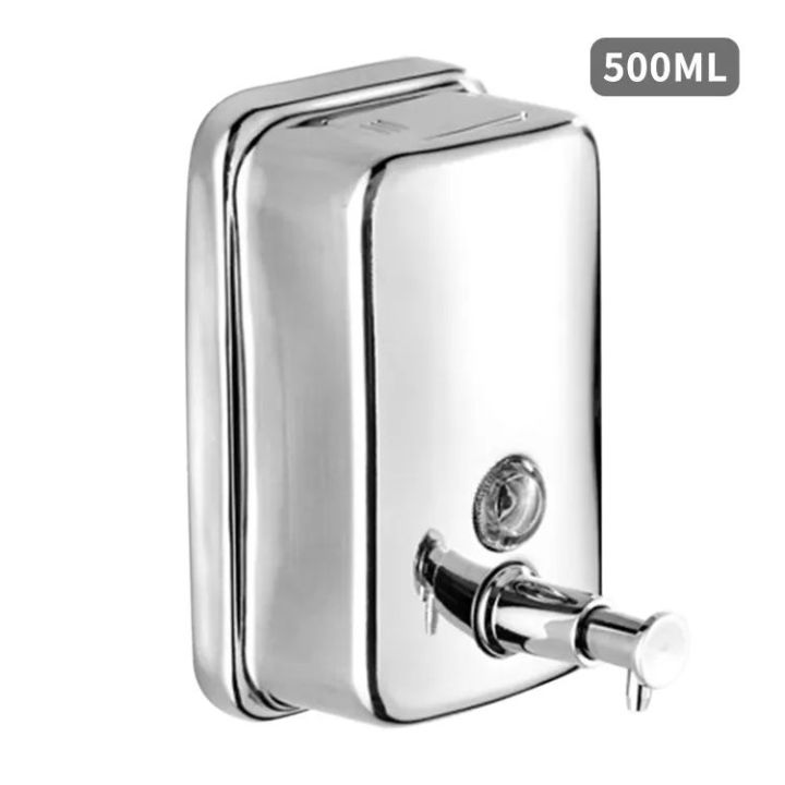 500mL%20Manual%20Soap%20Dispenser%20Wall%20Mounted%20Hand%20Foam%20Soap%20Dispenser%20Push%20Pump%20Soap%20Dispenser%20for%20Bathroom%20Shower%20Bath%20Kitchen%20Sink%20Toilets%20Offices%20-%20Image%202