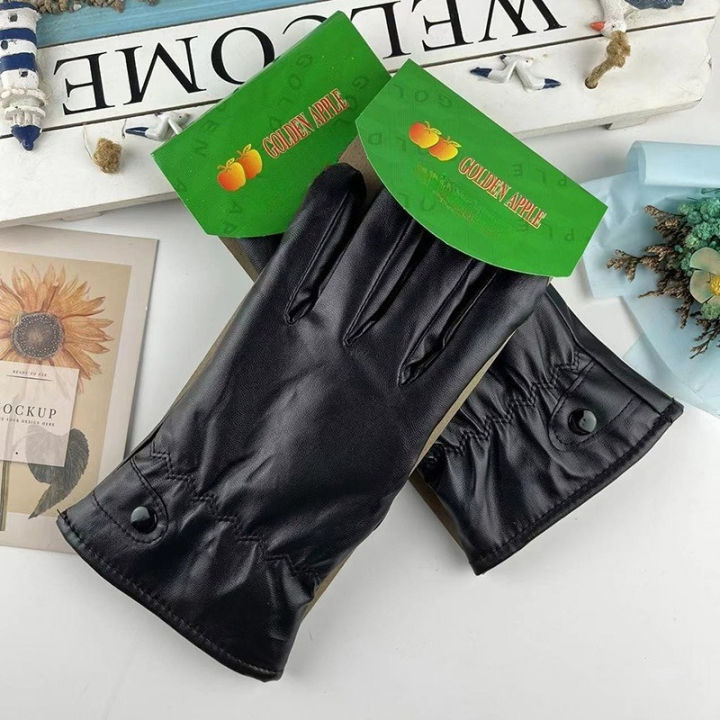 Winter%20Fashion%20Black%20PU%20Leather%20Gloves%20Male%20Thin%20Style%20Driving%20Leather%20Men%20Gloves%20Non-Slip%20Full%20Fingers%20Palm%20Touchscreen%20-%20Image%206