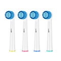 4/8/16 Pack Sensitive Gum Care Replacement Brush Heads Compatible with Oral b Braun Electric Toothbrush,White.