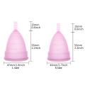 Medical Grade Silicone Menstrual Cup feminine hygiene menstrual cup women Lady menstrual period cup coletor menstrual. 