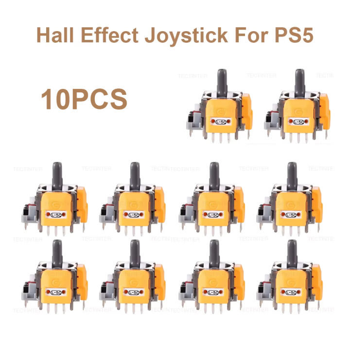 For PS5 Controller Accessories 3D Analog Hall Effect Joystick Replacement Thumb Stick For Playstation 5 Gamepad Repair Parts