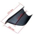 A Pair NEW ABS Sports Motorcycle Aerodynamic Wing Side Fairing Airflow Deflector Universal Accessories For Yamaha Kawasaki Etc. 