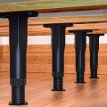 4PCS Adjustable Bed Frame Support Legs, Heavy Duty Furniture Replacement Legs for Bed, Sofa, Desk, Dresser. 