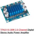 30 watt stereo amplifier circuit board TPA3110 XH-A232 30W 30W 2.0 Dual Channel Digital Stereo Audio Power Amplifier DC 8-26V 3A TPA 3110. 