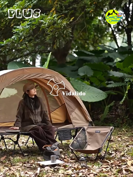 (Preorder) Vidalido Floating Tent Plus Portable tent Aluminum frame Hiking Travel Compact storage size Products shipped from Thailand ရွက်ဖျင်တဲ