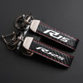 Keychain Motorcycle High-Grade Leather Keyring For Yamaha YZF-R7 YZF-R3 YZF-R6 YZF-R15 YZF-R25 YZF R7 R1 R1M R3 R6 R15 R25 R125.