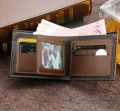 Men's Leather Wallet Photo Card Holder Fashion Pocket Wallet Purse High Quality Purse. 