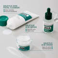 KORMESIC BHA Salicylic Acid Skincare Set – Oil Control, Acne Treatment & Pore Minimizer (Cleanser + Serum + Cream). 