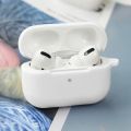 For AirPods Pro Protective Case Silicone New Solid Color Apple Bluetooth Headset Soft Case Protective Cover. 