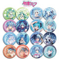 Miku Hatsune Acrylic Badge 58mm Double Sided Design Anime Fan Art Collectible New Release Otaku Merchandise. 