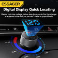 Essager USB C Car Charger 45W 2 Ports PD3.0 QC3.0 Digital Display Car Phone Charger For iPhone 16 15 .