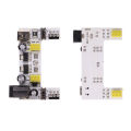 MB102 Breadboard Dedicated Power Supply Module Mini Micro USB Black White 2 Way 3.3V 5V MB-102 Solderless Bread Board. 