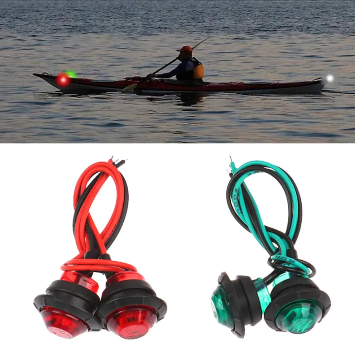 10Pcs%2012V%20Marine%20Boat%20Transom%20LED%20Stern%20Light%20Round%20White%20LED%20Tail%20Lamp%20Waterproof%20IP67%20Yacht%20Side%20Marker%20Courtesy%20Lights%20Blue%20-%20Image%205
