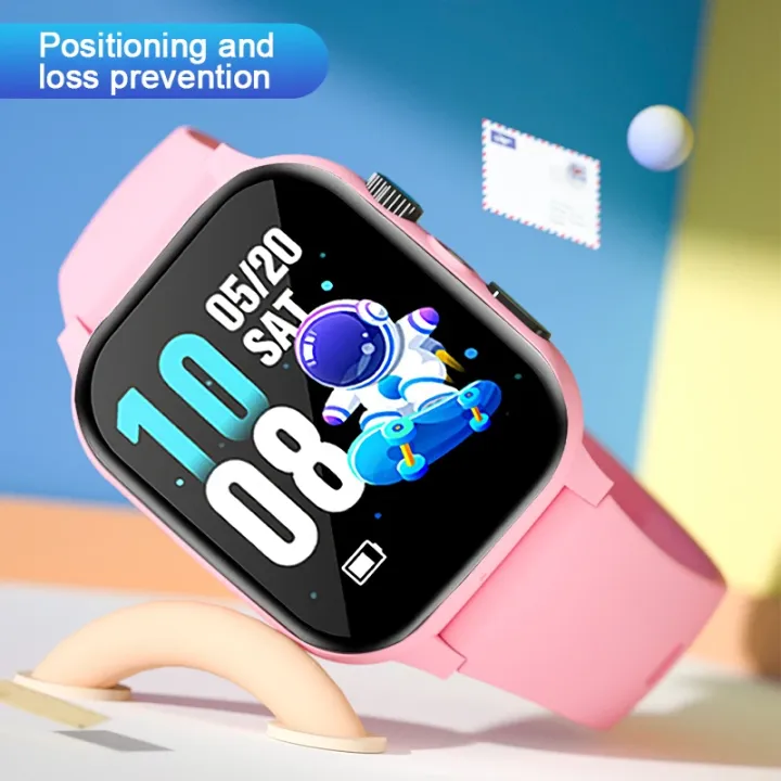 4G%20Kids%20Smart%20Watch%20SOS%20Call%20LBS%20Tracker%20Location%20Camera%20Video%20Chat%20Sim%20Card%20Multifunctional%20Waterproof%20Children%20Smartwatch%20-%20Image%202