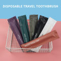 6PCS Disposable Toothbrush Travel Portable Toothbrushes Hotel Supplies Individual Packing Disposable Tooth Brush.