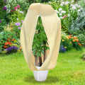 Thick Plant Protection Winter Bag Breathable Tear-Resistant Frost Protection Plant Covers with Zip Drawstring for Olive Tree. 