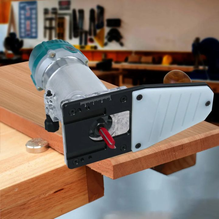 Finish Edge Router Base Edge Forming Router Base - Woodworking Edge Guide Circle Cutting and ...