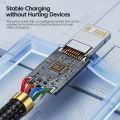 Toocki PD 27W USB C To iP Cable For iPhone 14 13 12 11 Pro XS Type C To Lightning Cable Data Wire Fast Charging Phone Data Wire. 