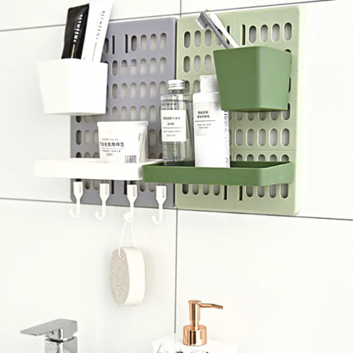 Bsshop%20wall%20shelf%20board%20wall%20hanging%20parts%20can%20be%20DIY%20DIY%20DIY%20self-drilling%20wall%20Green%20-%20Image%206