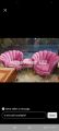 Floral chair set Flower Chair Set (customized)Charming flower pattern chairs Comfortable cushioned chairs. 