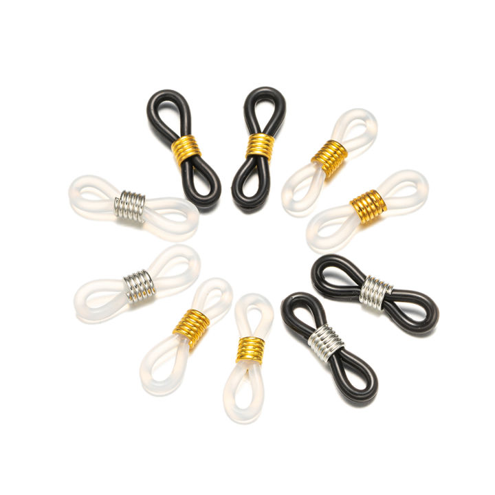 Buffer Rings For Spectacles 50pcs Glasses Chain Non Slip Rubber Ring Sunglasses End Loop Connector ...
