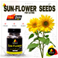 Premium Sunflower Seeds (Suraj Mukhi Beej) 95g – Organic & Fresh Whole Edible Seeds / Tukhm-e-Aftab for Snacking & Baking. 